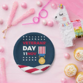 退役軍人の日 – 務めた全員を称える ペーパープレート (パーティー)