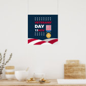 退役軍人の日 – 務めた全員を称える ポスター (キッチン)