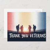 退役軍人の日 – 務めた全員を称える ポストカード (正面/裏面)