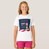 退役軍人の日 – 務めた全員を称える Tシャツ (正面フル)