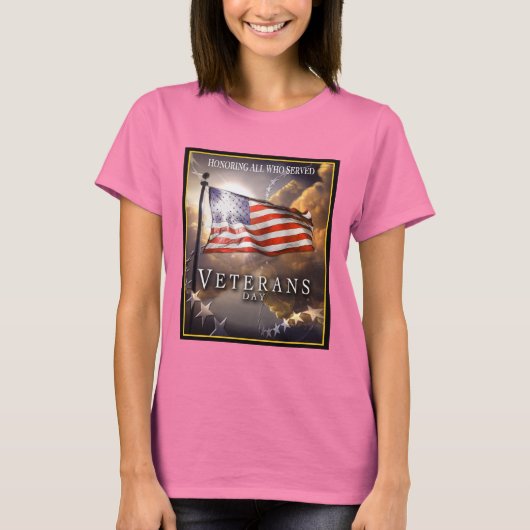 退役軍人の日 – 思い出失ったす… カスタマイズ - Tシャツ (正面)