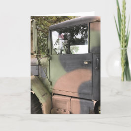 退役軍人の日-旗付きキャンプトラック シーズンカード