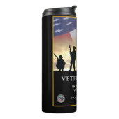 退役軍人の日USAサーマルタンブラー タンブラー (回転左)