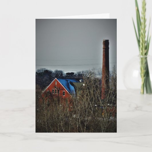 「退役軍人の領土」クリスマスカード カード (正面)