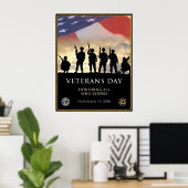 退役軍人の2008年の日 ポスター (ホームオフィス)