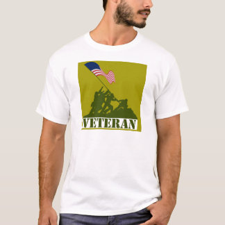 退役軍人のTシャツ Tシャツ