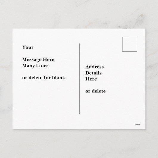 退役軍人はシネマ忙しスのスーパーヒーロー シーズンポストカード (裏面)