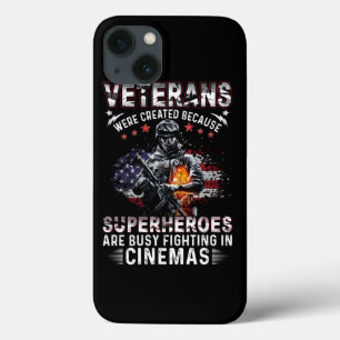 退役軍人はシネマ忙しスのスーパーヒーロー iPhone 13ケース