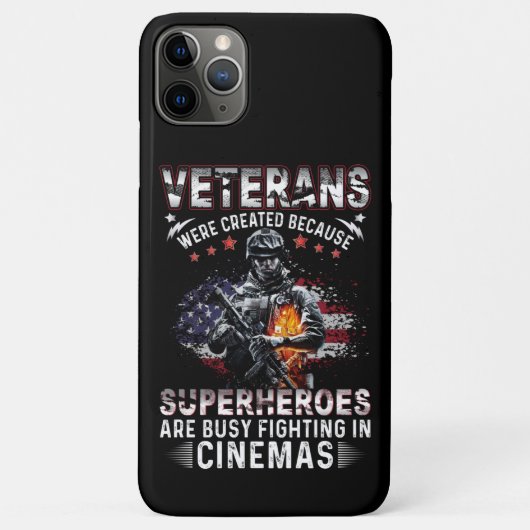 退役軍人はシネマ忙しスのスーパーヒーロー Case-Mate iPhoneケース (裏面)