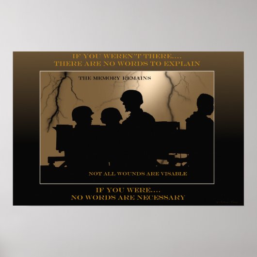 退役軍人はポスターを覚えている ポスター (正面)