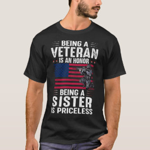 退役軍人は名誉で妹はプライク Tシャツ