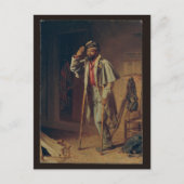 退役軍人ウッド – 南北戦争アフリカ系アメリカ人 ポストカード (正面)