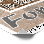 退役軍人オブフォーリン戦争サンキュープリント ポスター (角)