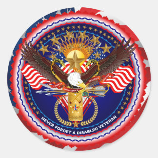 退役軍人カスタマイズの編集と背景色の変更 ラウンドシール