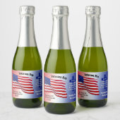 退役軍人カスタムの注文、商品の日のミニ飲料ラベル スパークリングワインラベル (ボトル)