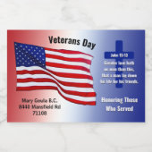 退役軍人カスタムの注文、商品の日のミニ飲料ラベル スパークリングワインラベル (シングルラベル)