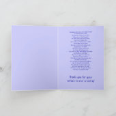 退役軍人カード サンキューカード (内部)