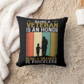 退役軍人グランパ クッション (ブランケット)