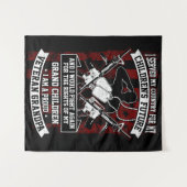 退役軍人グランパ タペストリー (正面(横))