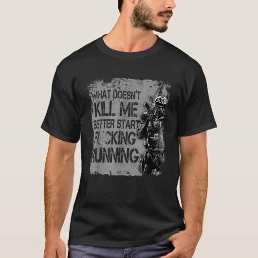 退役軍人シャツ私を殺さない何より良いスタートRu Tシャツ (正面)