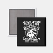 退役軍人ズ対トランプ2020米国選挙戦 マグネット (正面/裏面)