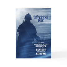 退役軍人デイシェードオブブルーと兵士