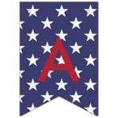 退役軍人デイタイポグラフィアメリカ国旗の色 バンティングフラッグ (第3の旗)