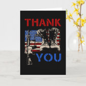 退役軍人デーのギフト感謝サポーター カード (黄色い花)