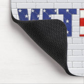 退役軍人ドッグタグオングレーブリック マウスパッド (コーナー)