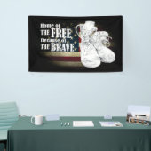 退役軍人バナー 横断幕 (トレードショー)