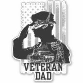 退役軍人パパ シール (正面)