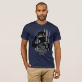 退役軍人パパ Tシャツ (正面フル)