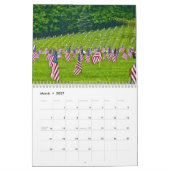 退役軍人ヒーロ軍隊オナー カレンダー (3月 2027)