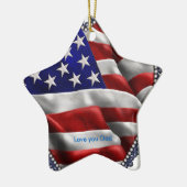 退役軍人プロダクト セラミックオーナメント (左)