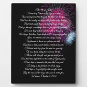 退役軍人ポエムプラーク フォトプラーク (正面)