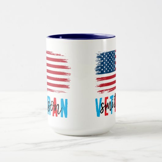 退役軍人マグ | 愛国的なコーヒーカップ軍隊 マグカップ (中央)