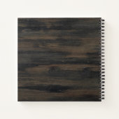 退役軍人メモリアルアメリカン旗葬儀ゲストブック ノートブック (裏面)