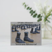 退役軍人メモリアルウォーク ポストカード (スタンド正面)
