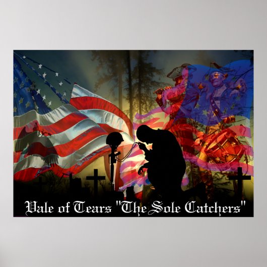 退役軍人メモリアルヴェールオブティアーズオブティアーズ ポスター (正面)