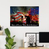 退役軍人メモリアルヴェールオブティアーズオブティアーズ ポスター (ホームオフィス)