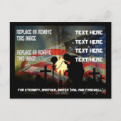 退役軍人メモリアルヴェールオブティアーズオブティアーズ ポストカード (正面)