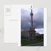 退役軍人メモリアル，スクラントンPA ポストカード (正面/裏面)