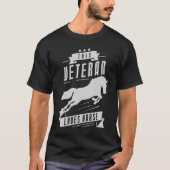 退役軍人ラブスホース Tシャツ (正面)