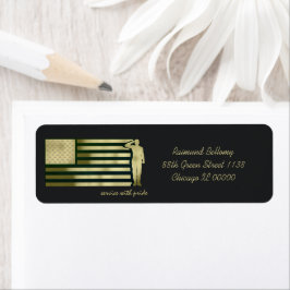 退役軍人ラベル ラベル