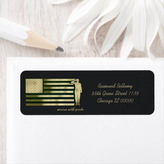 退役軍人ラベル ラベル (インサイチュ)