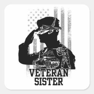 退役軍人姉妹 スクエアシール