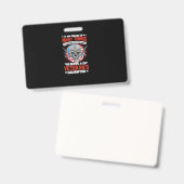 退役軍人娘 バッジ (正面＆裏面)