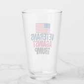 退役軍人対トランプ タンブラーグラス (裏面)