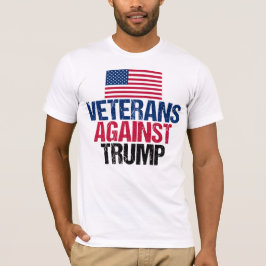 退役軍人対トランプ Tシャツ