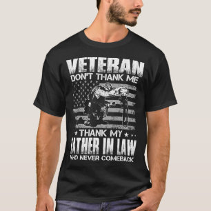 退役軍人感謝していは法に感謝してい関する父ではなく Tシャツ
